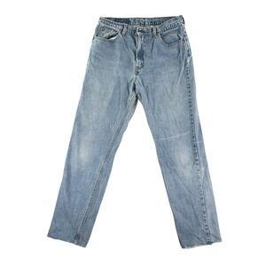 Vintage Levis Jeans Womens 14 Blue 506 Faded High Rise Denim Pants USA Made 90s